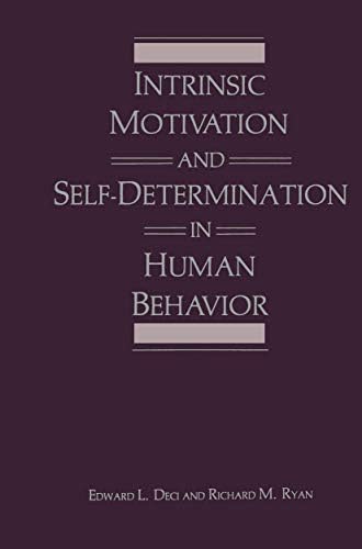 Amazon.com: Intrinsic Motivation and Self-Determination in Human